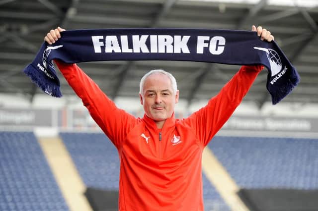 Falkirk boss Ray McKinnon has extra funds after directors pledged more to the transfer kitty. Picture Michael Gillen.