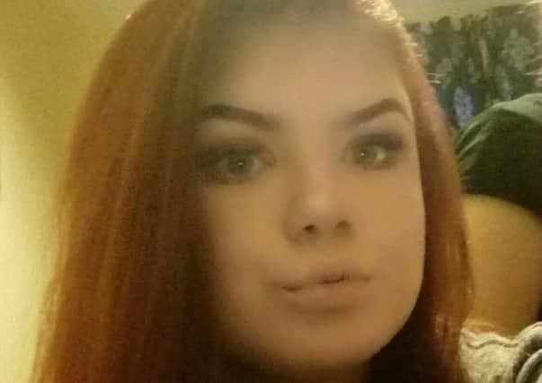 Police are searching for Catherine Gunn (15) who went missing from Hallglen on October 31, 2018
