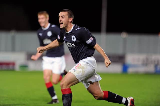 Mark Millar celebrates his winner. Picture: John Devlin.