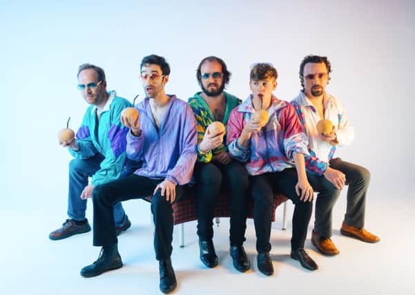 Men With Coconuts will perform improvised comedy sketches at Behind The Wall in Falkirk later this month