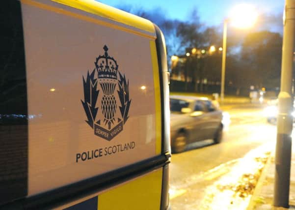 Police received a report of an attempted break-in in Callendar Park View in Falkirk