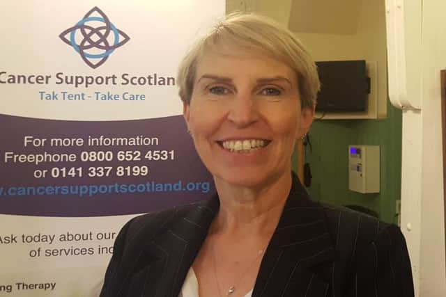 Cancer Support Scotland's interim chief executive Madaline Alexander is appealing for readers to share their events, and fashion, at #weartartanforaday.