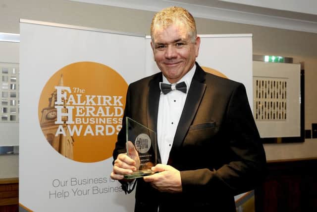 Brian Flynn of Behind the Wall was named Business Personality of the Year along with Jane Lafferty
