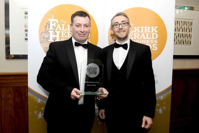 Outstanding Achievement of the Year winner, Lynkeos Technology, which was also named Best Start-up
Picture: Michael Gillen