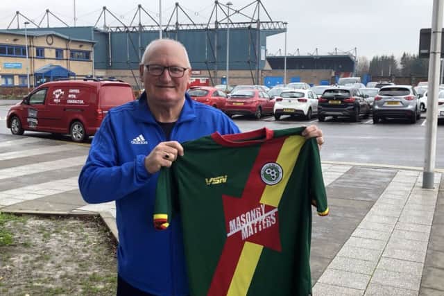 Scoring is nothing new to striker Jimmy Bone, who is a legend in Scottish football. But as a coach, he also helped a Zambian team to great success. So he was more than happy to become a patron of Africa on the Ball.