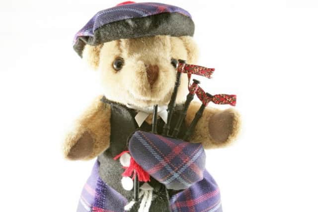 Tartan teddy...is just one of the unique gifts you can purchase from Alzheimer Scotland's online shop this Christmas.