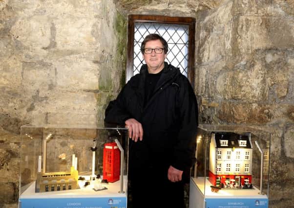 Brick City...created by LEGO artist Warren Elsmore, visitors to Blackness Castle this winter will be able to admire some global landmarks too. Monument manager Graeme Sinclair was more than happy to lead us on a whistle-stop tour. (Pic: Michael Gillen)