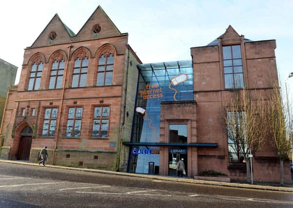 Falkirk Library is among many in the region that will benefit from the funding boost