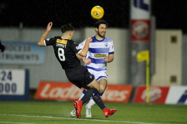 Sammut went close and was an attacking outlet for the Bairns. Picture Michael Gillen/JPIMedia