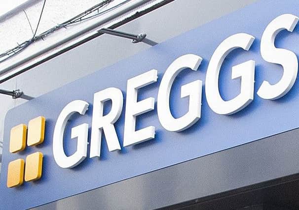 The Greggs store in Carron Road was the target of a failed break-in