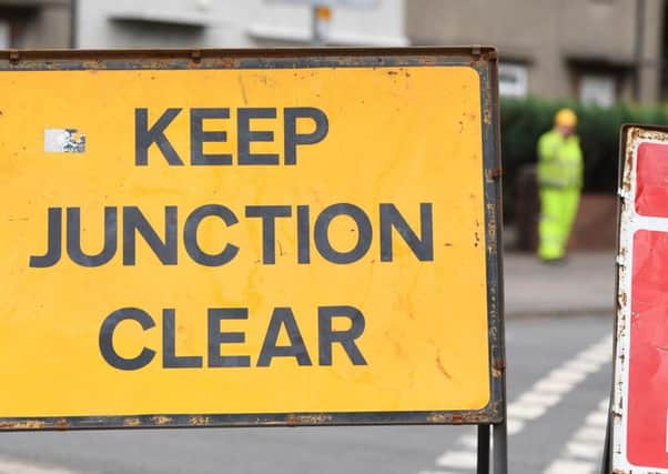 Roadworks could affect journey times on the M9 today