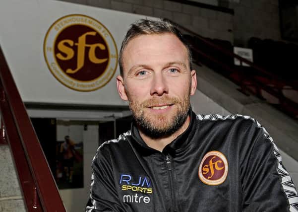 Stenhousemuir boss Colin McMenamin (Picture Michael Gillen)