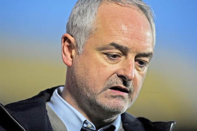 Ray McKinnon praised the spirit of his players after they went down to ten men