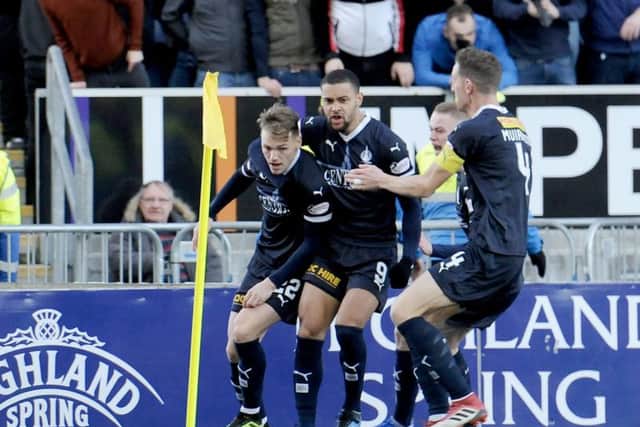It all started so well for the Bairns with Joe McKee's goal. Picture Michael Gillen.