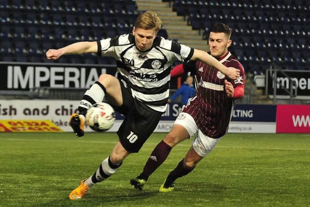 East Stirlingshire 3 Kelty Hearts 3. Picture Alan Murray