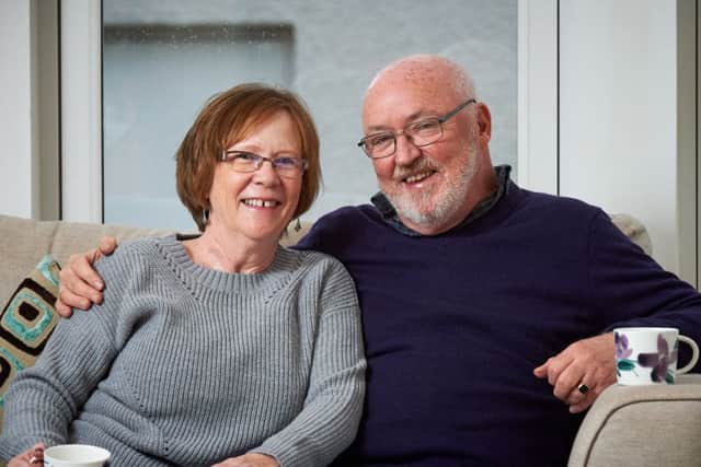 Fresh start... for Jean and Arnott Wilson in their new home in Lower Largo.