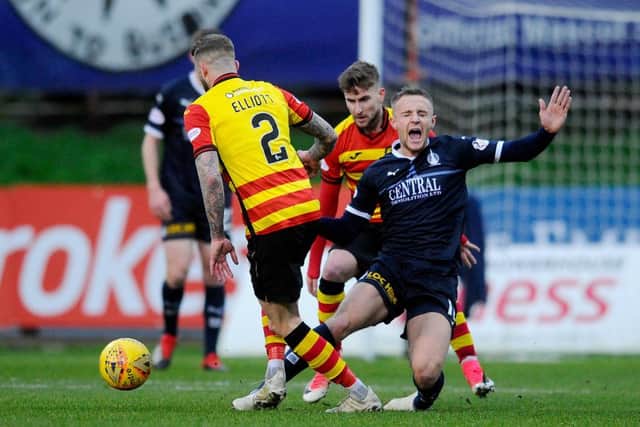 Falkirk drew 1-1 with partick Thistle. Pictures: Michael Gillen.