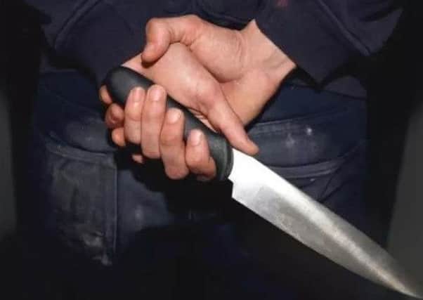 Gary Crossan was found to be in possession of a knife in Finistere Avenue