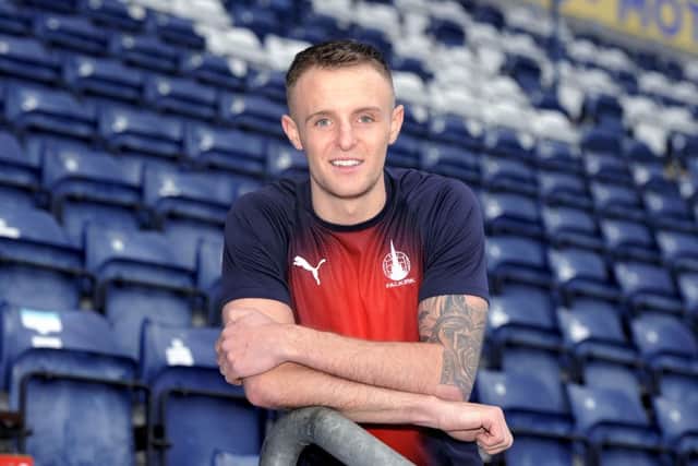 Ross MacLean missed Falkirk's win over QOS. Picture Michael Gillen.