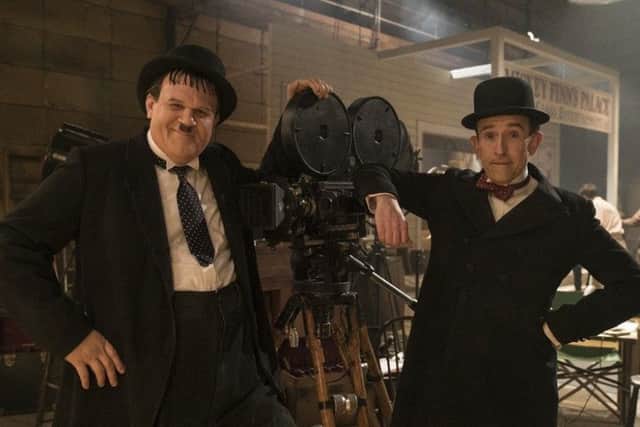 John C Reilly and Steve Coogan as Stan and Ollie.