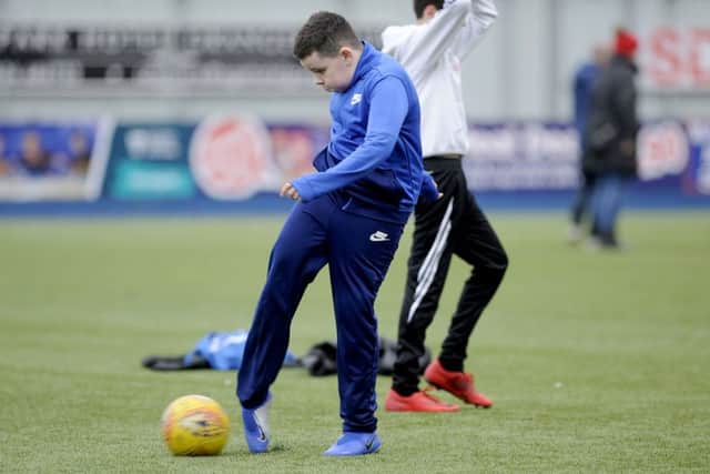 Junior Bairns coaching day. Pictures Michael Gillen.