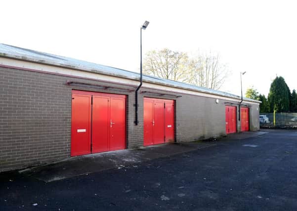The pallet was stolen from outside an industrial unit in Castle Drive, Falkirk