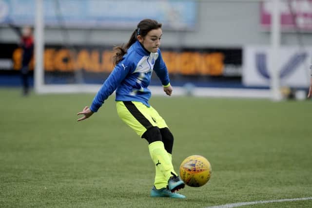 Junior Bairns coaching day. Pictures Michael Gillen.