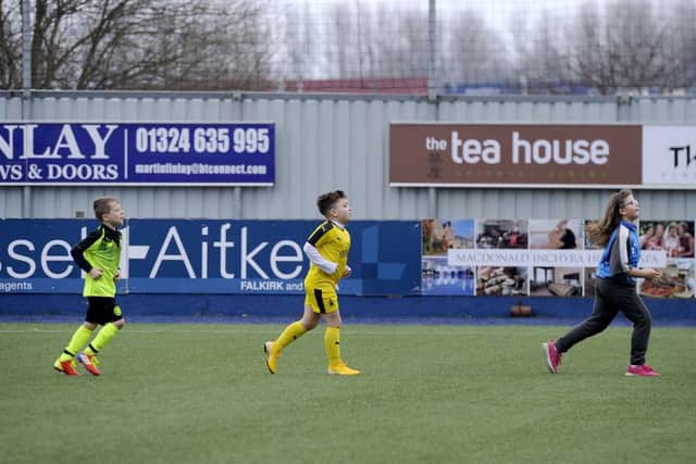 Junior Bairns coaching day. Pictures Michael Gillen.