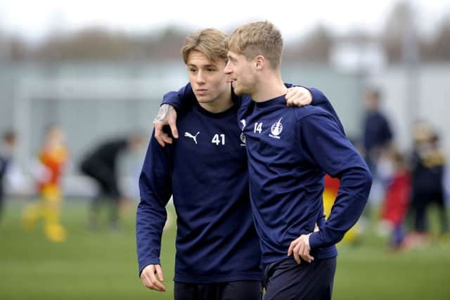 Junior Bairns coaching day. Pictures Michael Gillen.