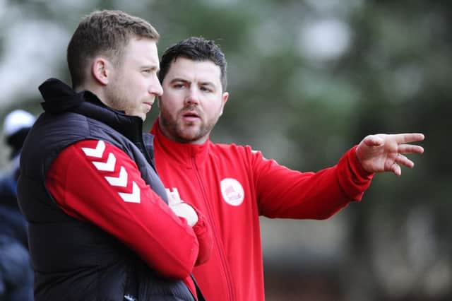 Gordon herd is Lockie's manager at Camelon. Picture Alan Murray.
