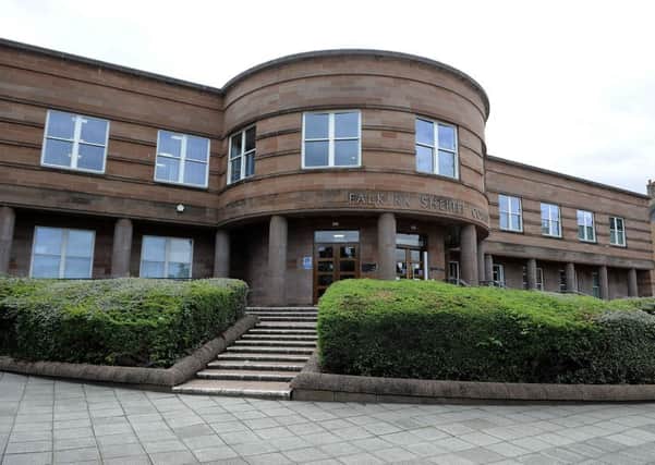 George Smith appeared at Falkirk Sheriff Court last Thursday after assaulting a man at the Sir John Graham Court sheltered housing complex in Larbert