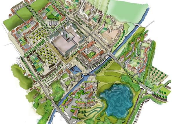 The shape of things to come at Winchburgh Village.