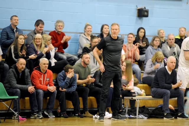 Falkirk Fury head coach John Bunyan