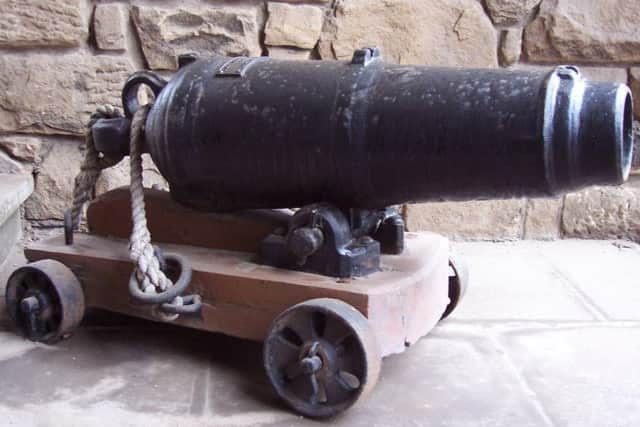 Carronade...marked the start of two centuries of ironfounding in the Falkirk district, which employed a huge proportion of the local population.