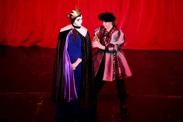 Children's Theatre Bo'ness production of Snow White and the Seven Dwarfs at Bo'ness Town Hall.
