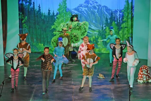 Children's Theatre Bo'ness production of Snow White and the Seven Dwarfs at Bo'ness Town Hall.