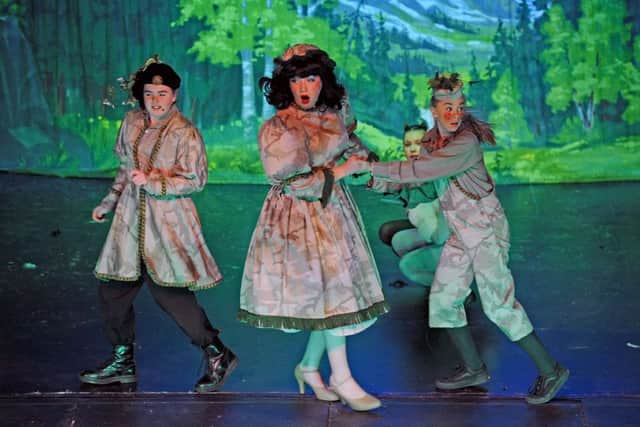 Children's Theatre Bo'ness production of Snow White and the Seven Dwarfs at Bo'ness Town Hall.