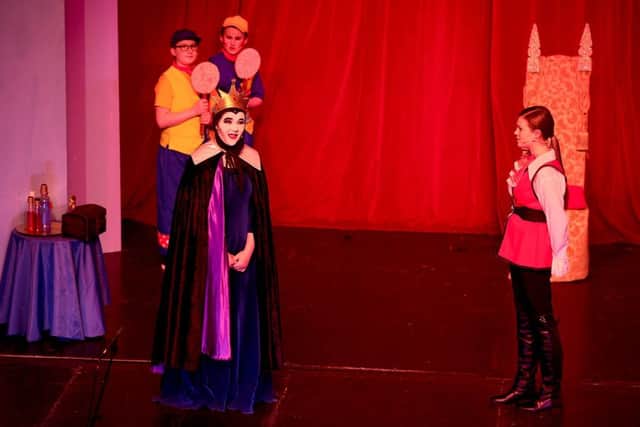 Children's Theatre Bo'ness production of Snow White and the Seven Dwarfs at Bo'ness Town Hall.
