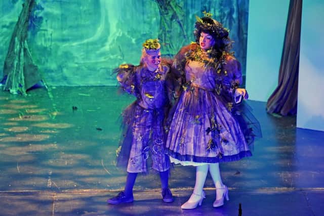 Children's Theatre Bo'ness production of Snow White and the Seven Dwarfs at Bo'ness Town Hall.