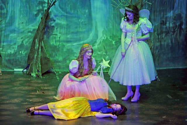 Children's Theatre Bo'ness production of Snow White and the Seven Dwarfs at Bo'ness Town Hall.
