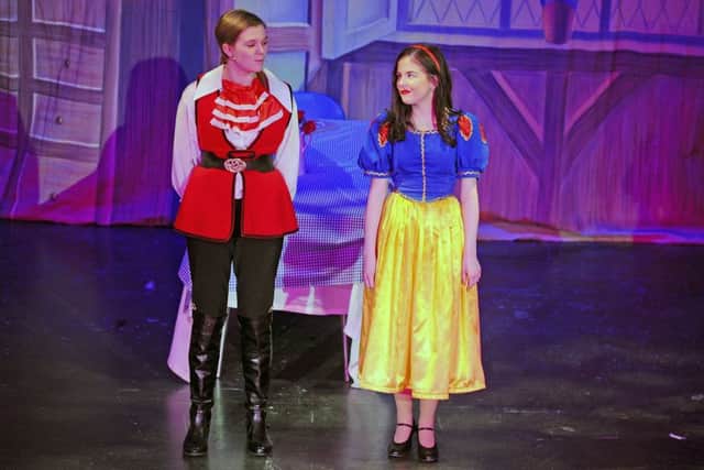 Children's Theatre Bo'ness production of Snow White and the Seven Dwarfs at Bo'ness Town Hall.