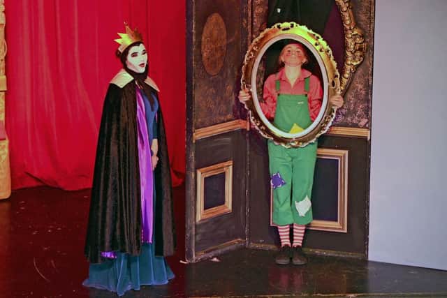 Children's Theatre Bo'ness production of Snow White and the Seven Dwarfs at Bo'ness Town Hall.