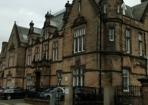 Stirling Sheriff Court.