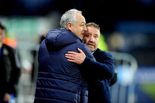 Ray McKinnon and John Robertson were complimentary after the game.