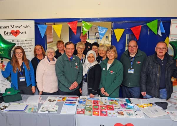 Smart Move has been launched by The Braveheart Association to try to get more people travelling around Falkirk district by foot. Picture: Michael Gillen