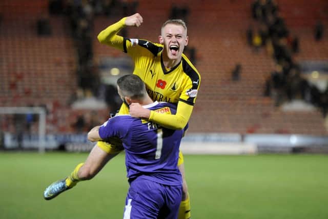 Zak Rudden has been key for Falkirk this season. Picture Michael Gillen.