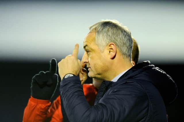 Ray mcKinnon will benefit from a supplemented playing budget if the fan ownership model is realised. Picture Michael Gillen.