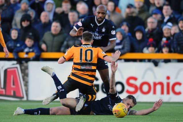 Falkirk won 2-1 at Alloa. Picture: Michael Gillen.