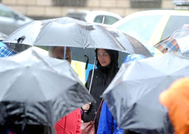 Wind and rain is forecast to hit large parts of the country today and tomorrow