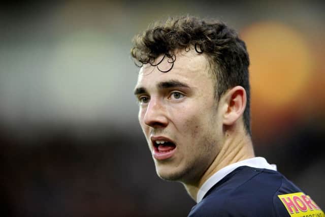 Loan ended and though McKinnon expressed his eagerness to bring the midfielder back, if he could, Irving is now back with Hearts. Picture: Michael Gillen.